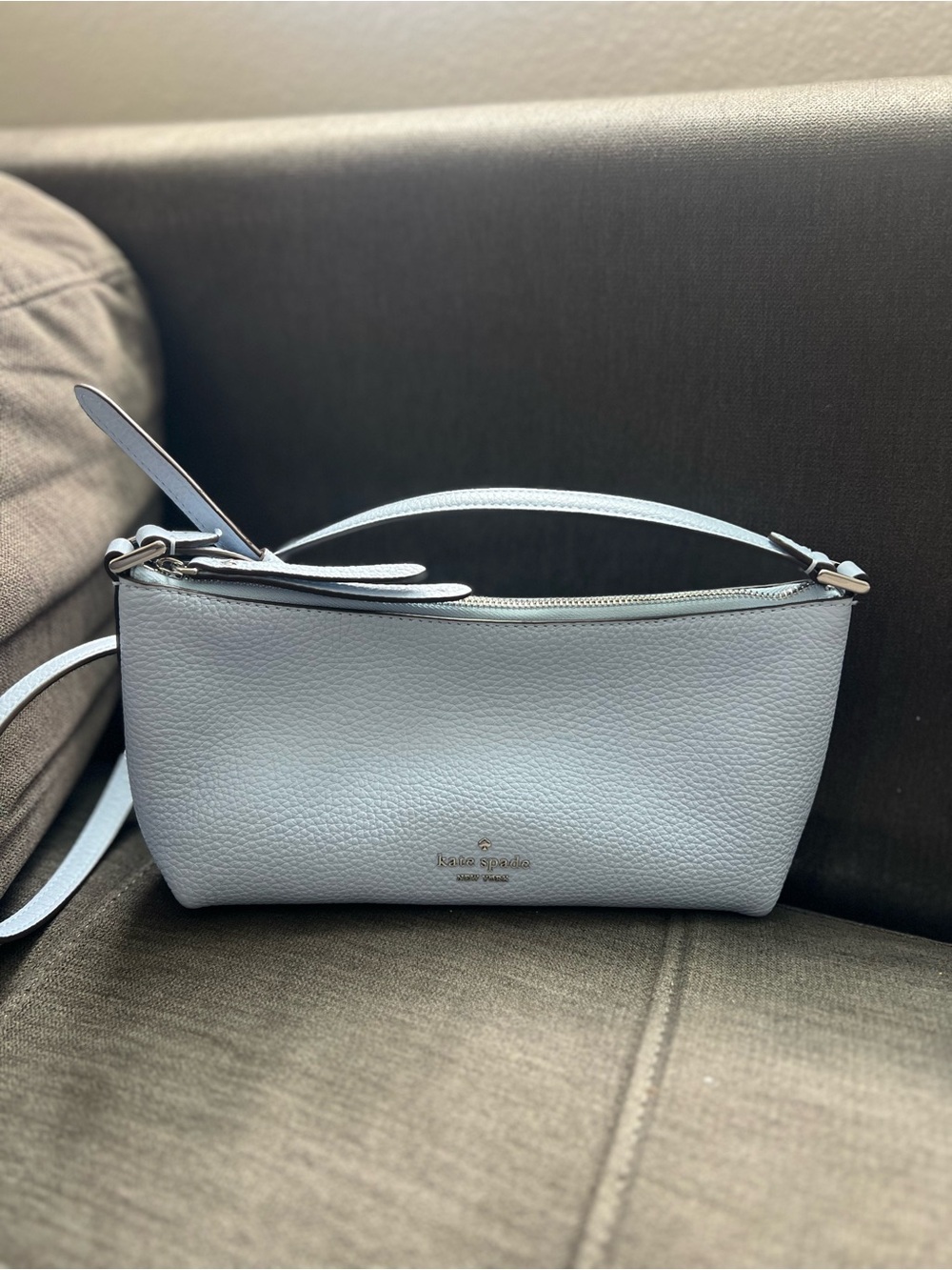 Kate spade mini crossbody baby blue